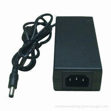 AC/DC Adapter for Notebook, 60W Output Power, Measuring 120 x 53 x 32mm